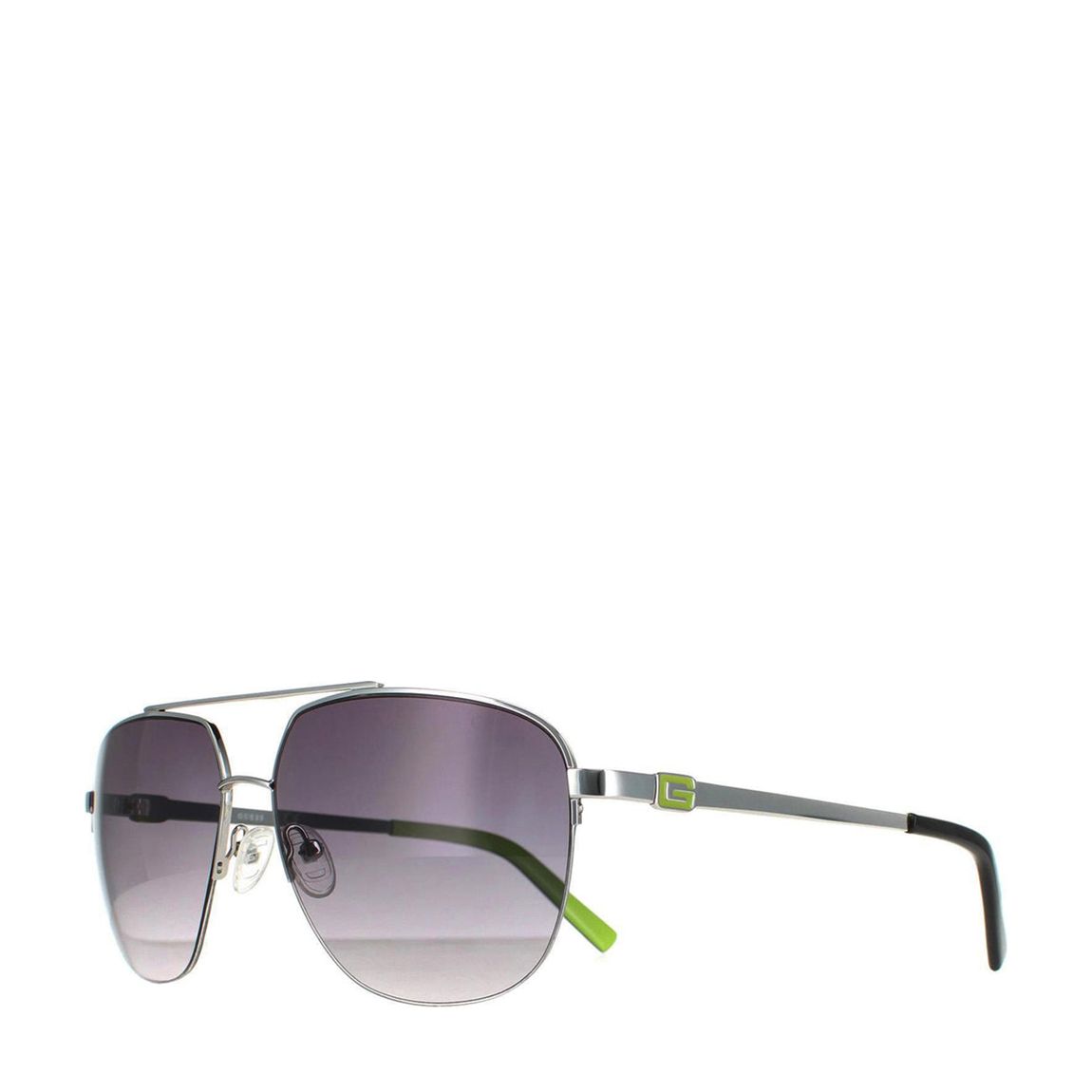 Men's Silver Guess Sunglasses 60mm main product photo