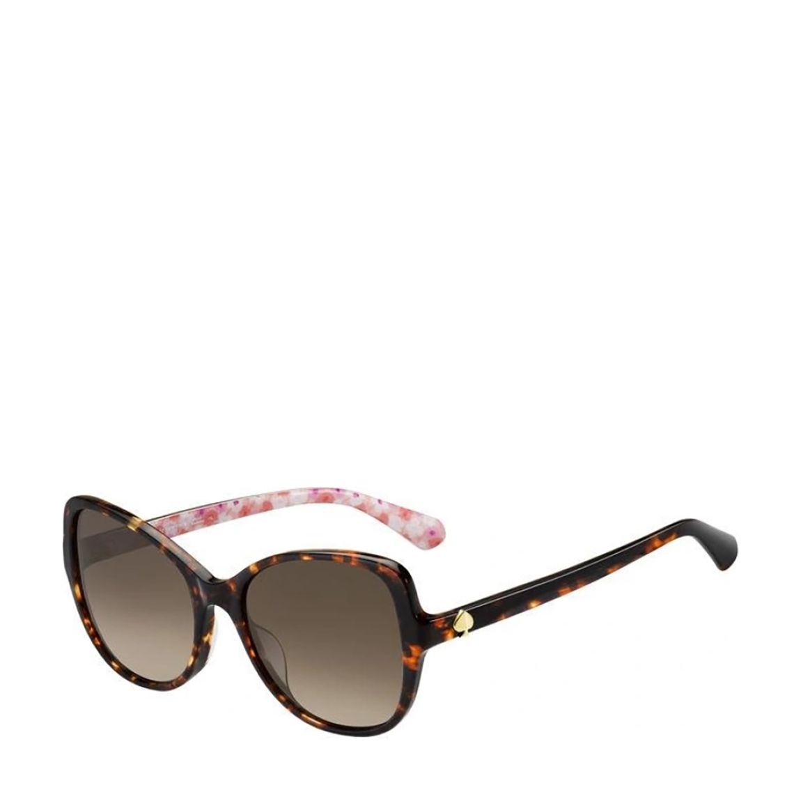 Women's Esmae Dark Havana/Brown Lens Kate Spade Sunglasses 56mm main product photo