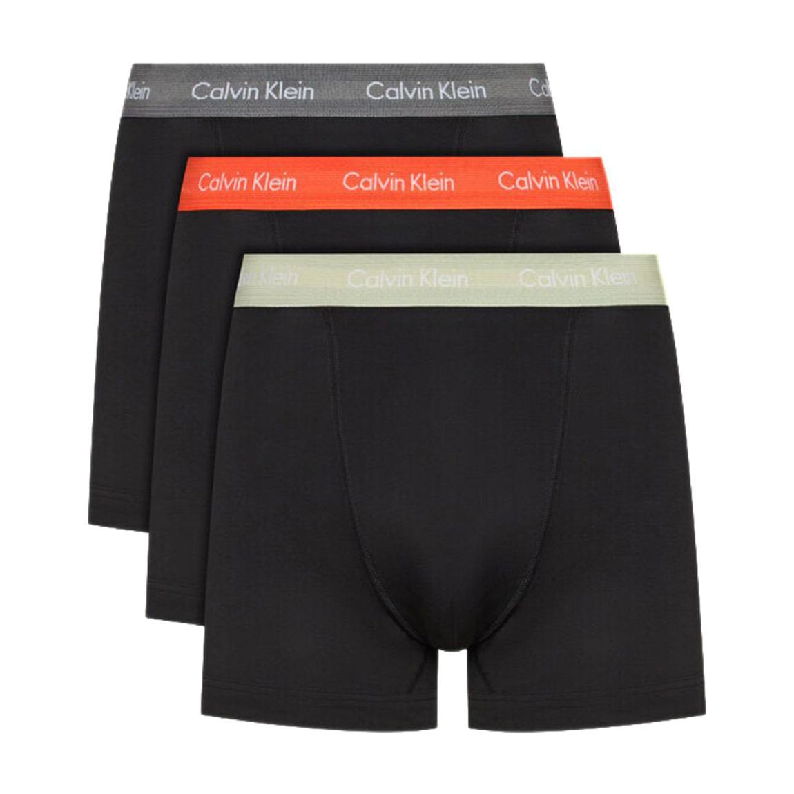 Black Multicolour Waistband Boxer 3PK main product photo