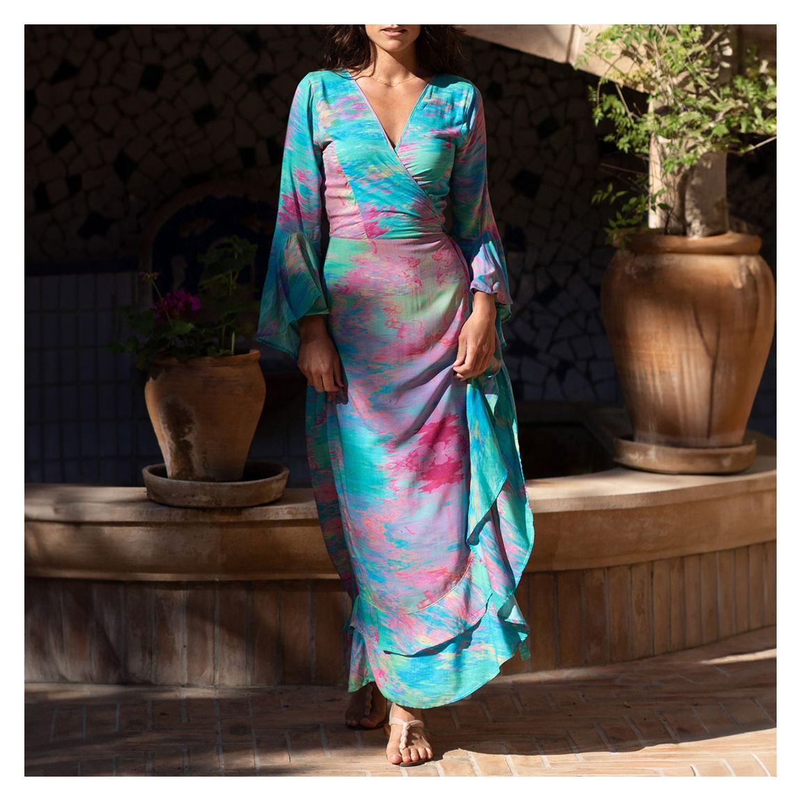 Opal Opulence Riviera Wrap Dress main product photo