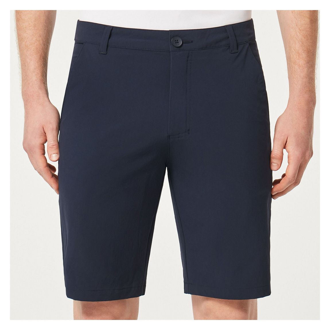 Navy Take Pro Stretch Shorts main product photo