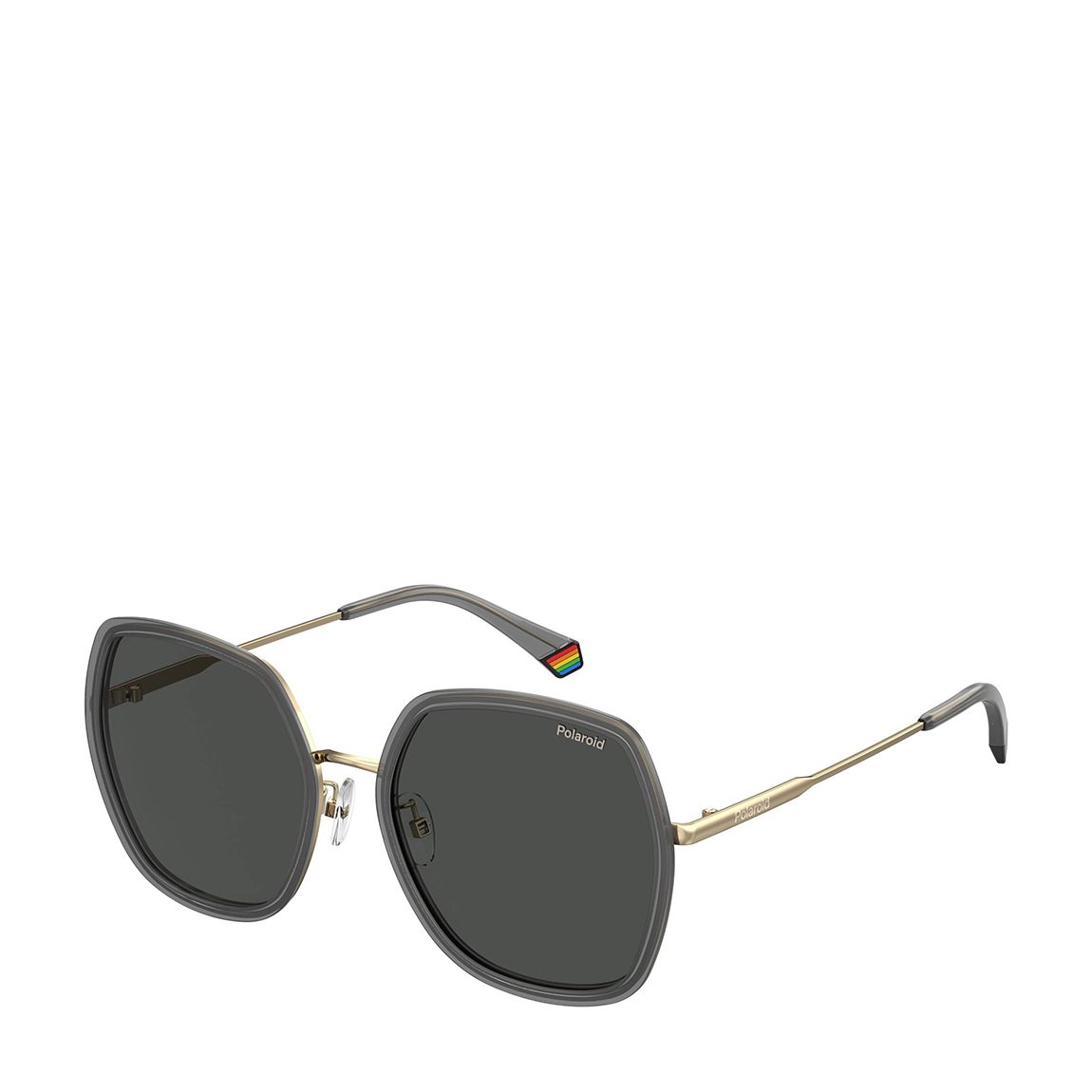 Women's Gold Polaroid Sunglasses 58m main product photo