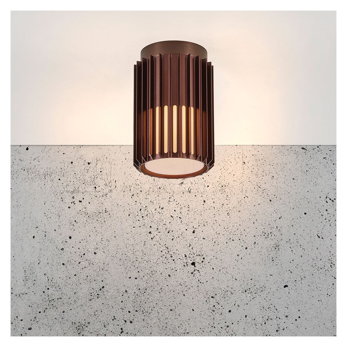 Aludra Ceiling, Brown metal main product photo