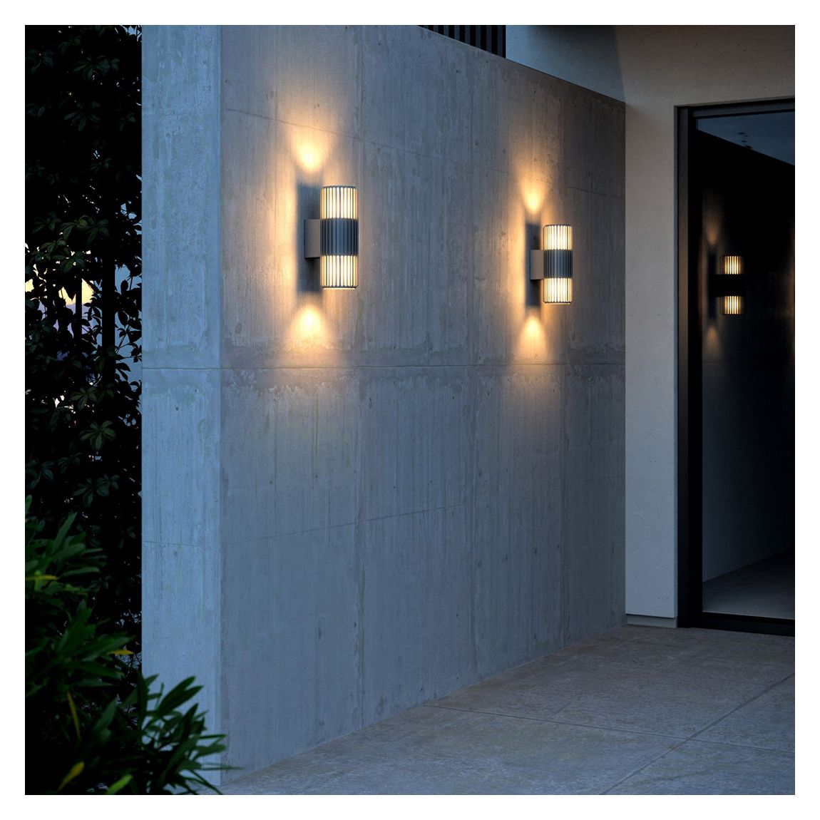 Aludra double Wall light, Aluminium main product photo