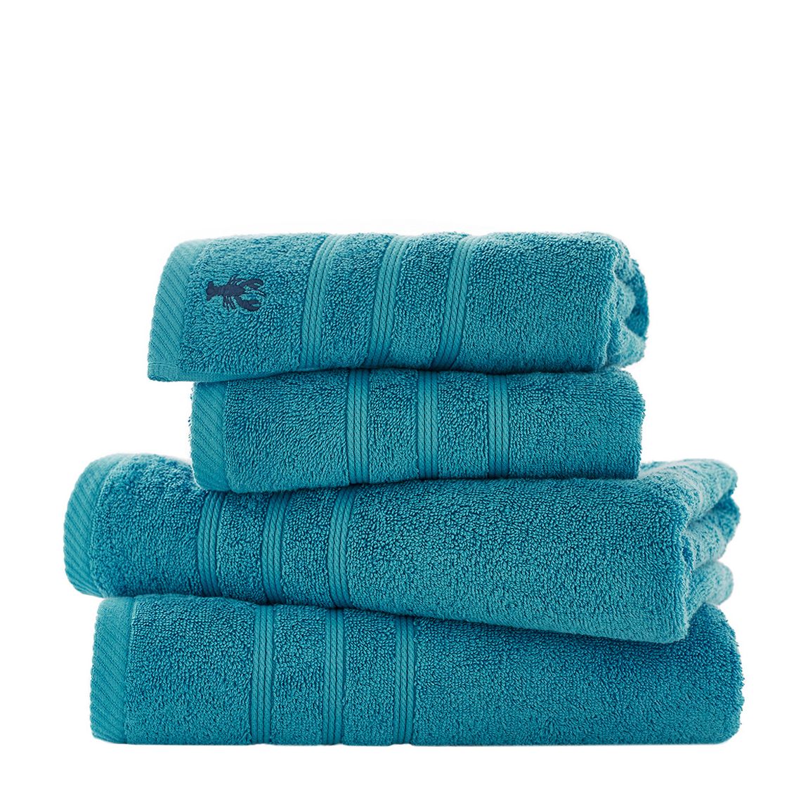 Kaleidoscope Bath Sheet, Turquoise main product photo