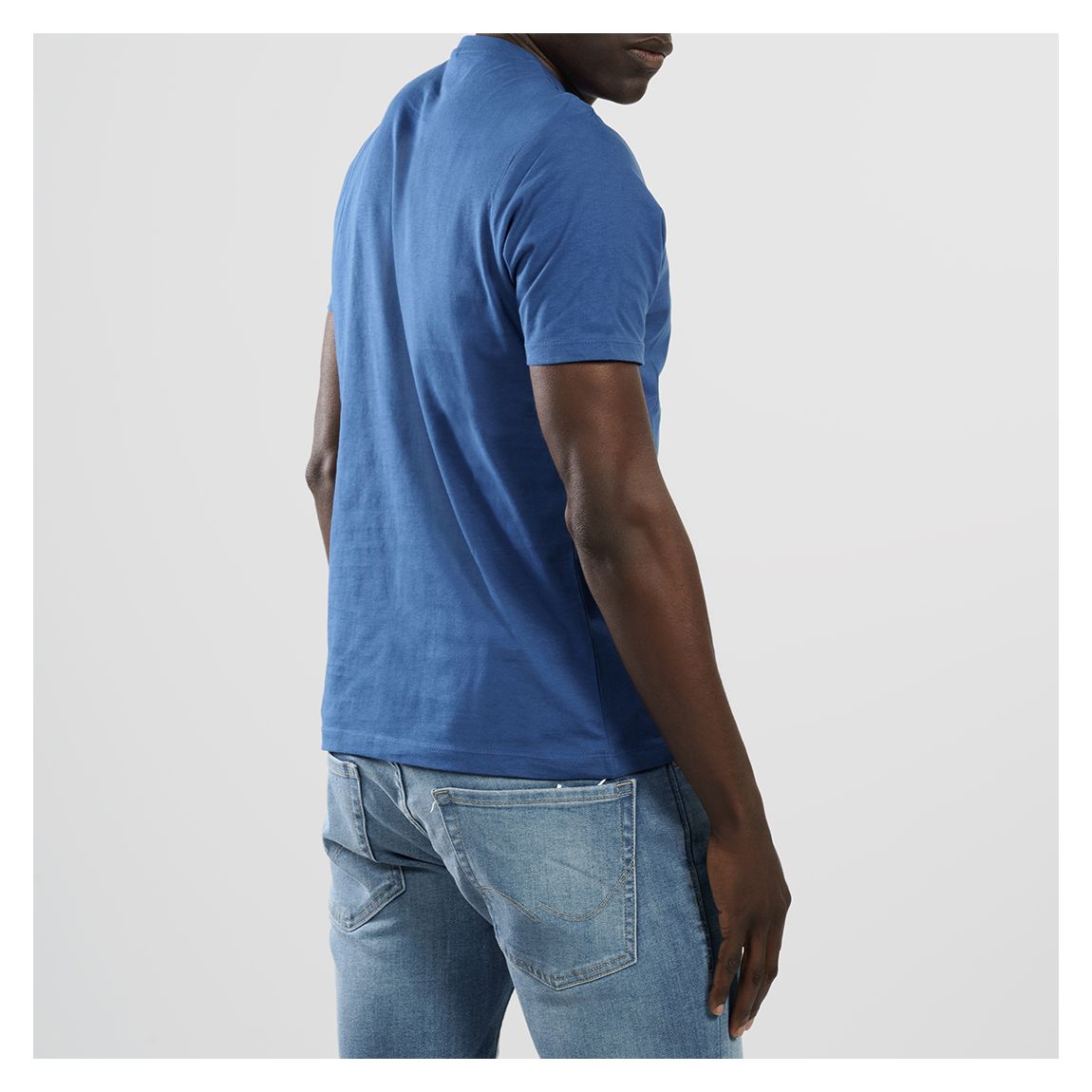 Blue Cotton Circular Logo T-Shirt main product photo