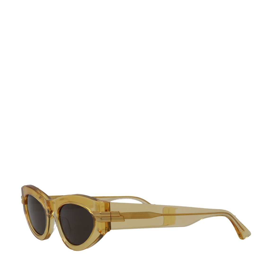 Women's Yellow Bottega Veneta Sunglasses 53mm main product photo