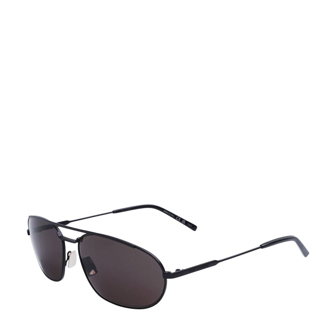 Men's Black Saint Laurent Sunglasses 61mm main product photo