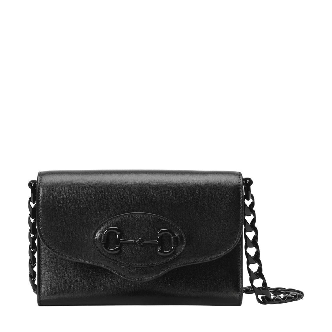 Gucci Black Mini Horsebit 1955 Shoulder Bag main product photo