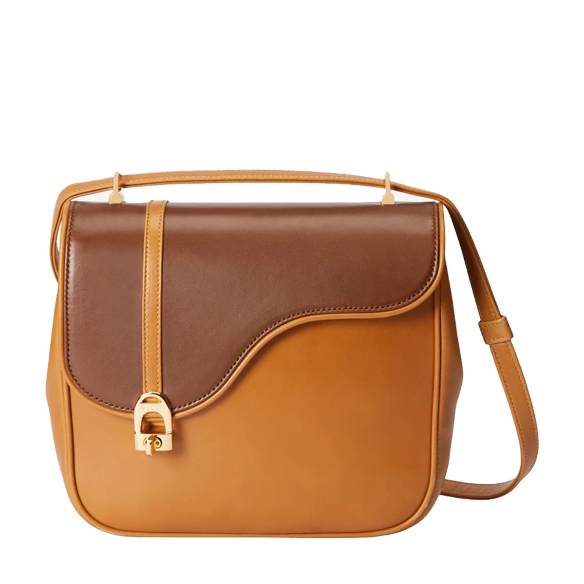 Gucci Brown Equestrian Shoulder Bag main product photo