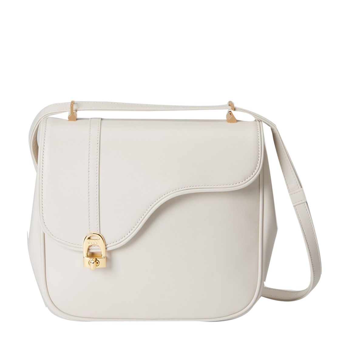 Gucci White Ride Leather Handbag main product photo