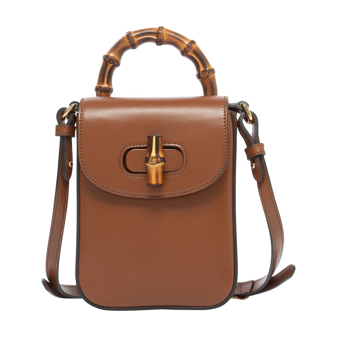 Gucci Bamboo Brown Mini Handbag main product photo