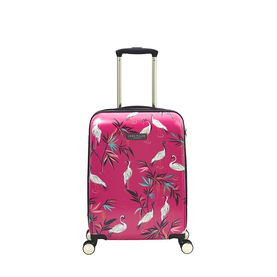 Tropical Heron Small Trolley Suitcase main product photo
