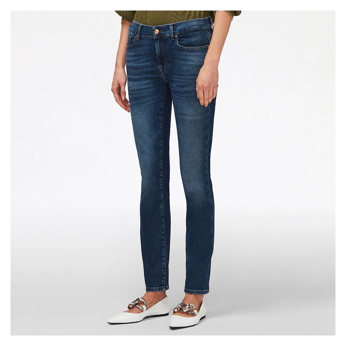 Blue Roxanne Slim Stretch Jeans main product photo