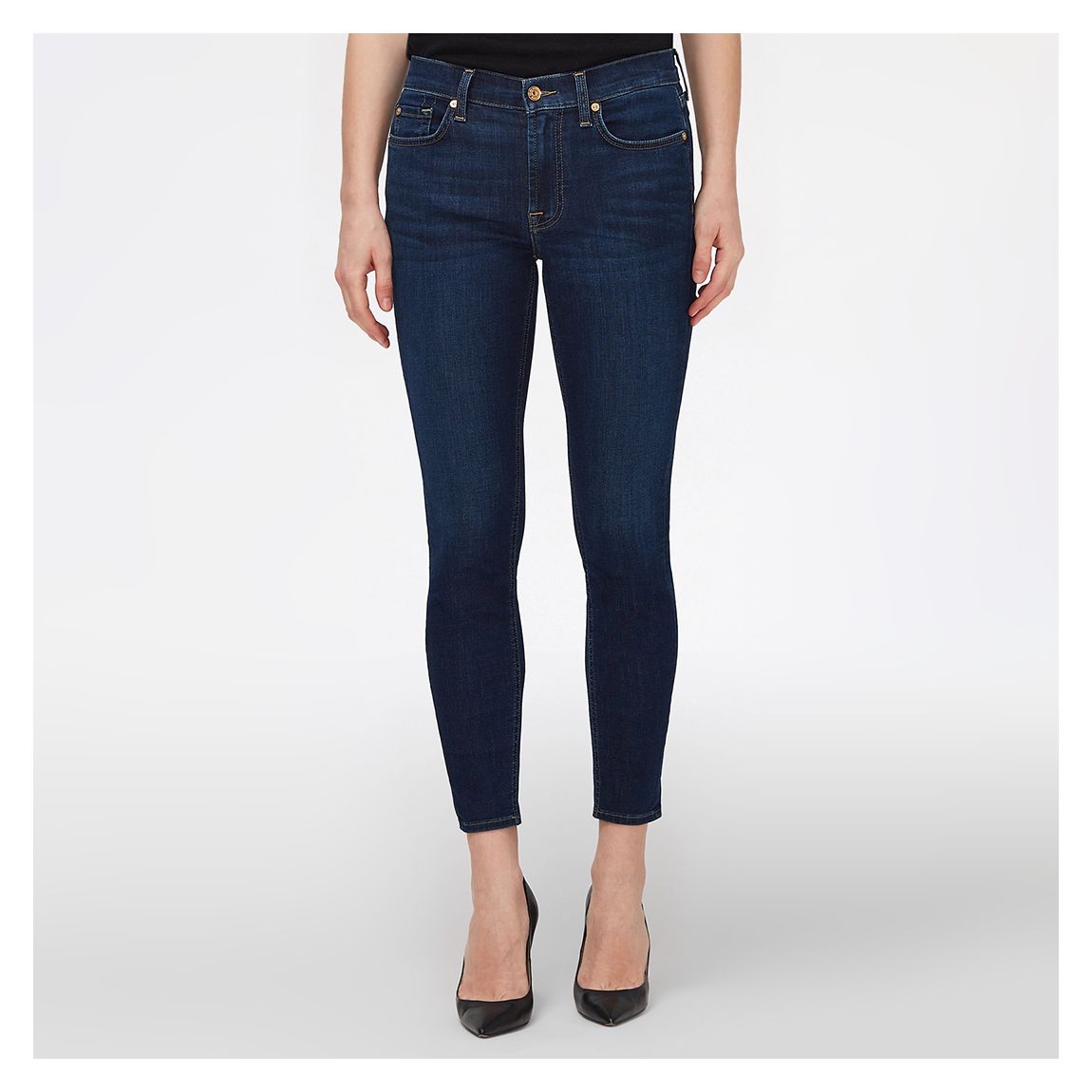 Dark Wash Skinny Stretch Jeans main product photo