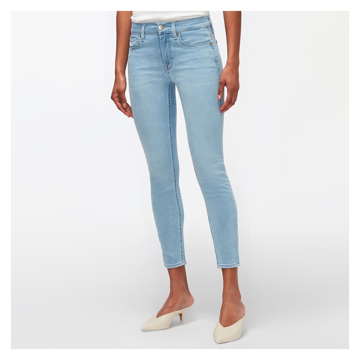 Light Blue Skinny Stretch Jeans main product photo
