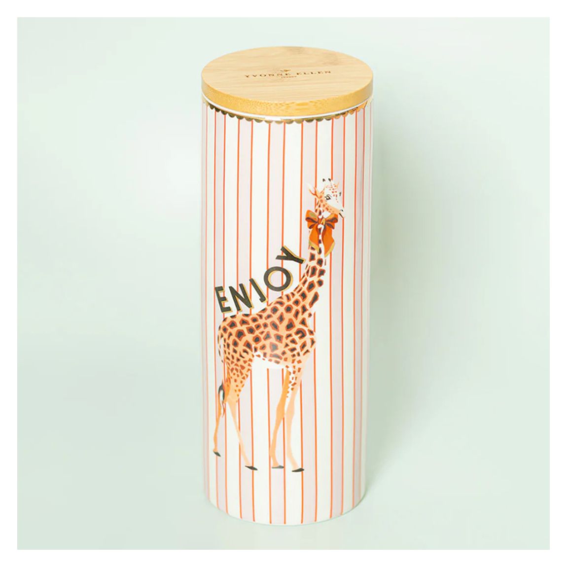 Large Giraffe Ceramic Storage Jar main product photo
