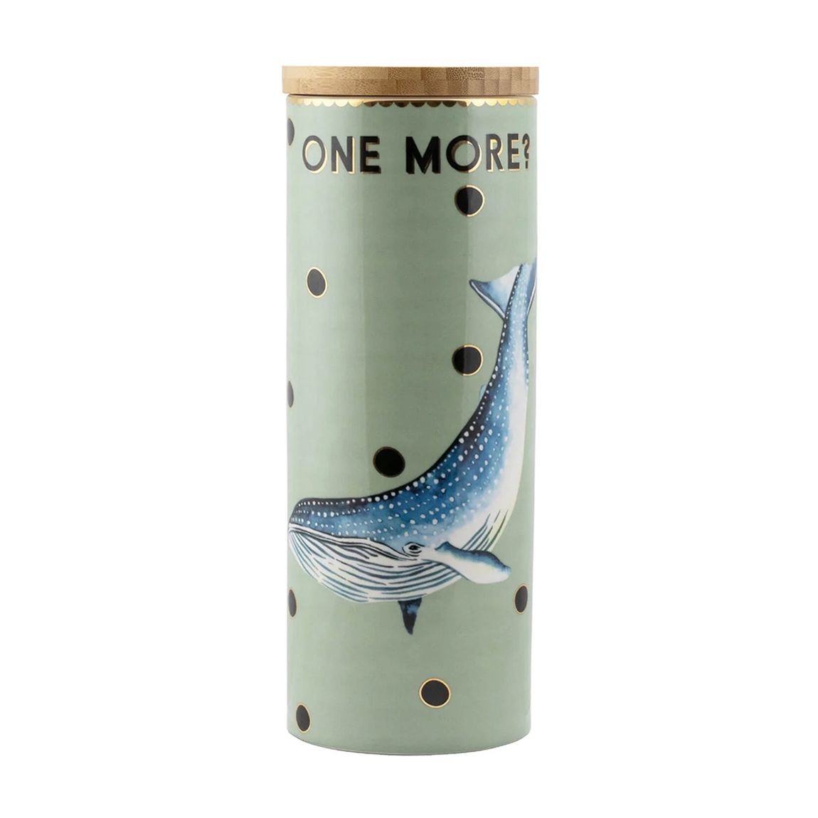 Large Whale Ceramic Storage Jar main product photo