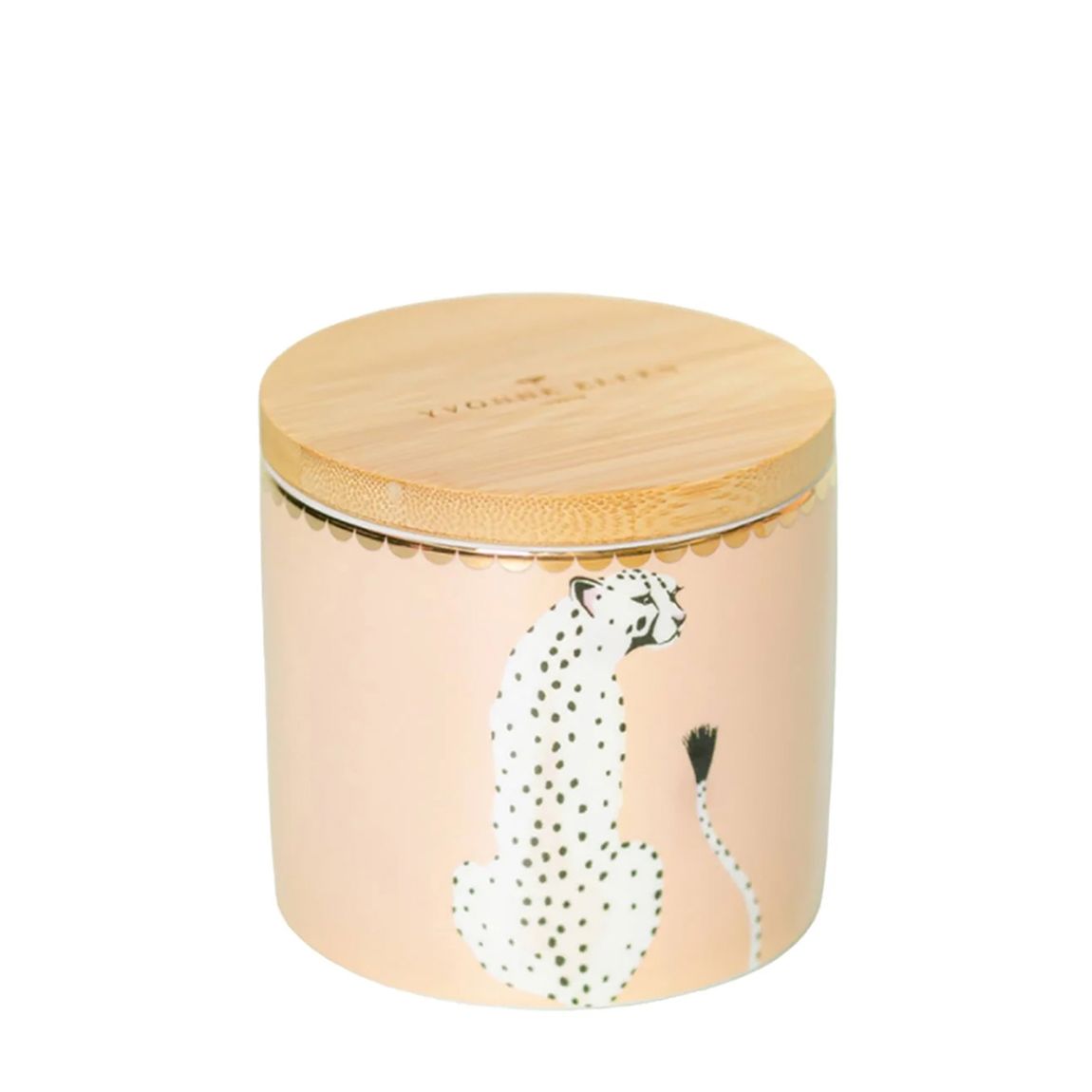 Small Cheetah Ceramic Storage Jar main product photo