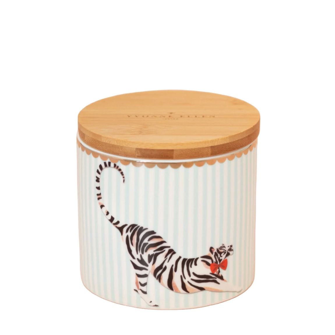 Small Tiger Ceramic Storage Jar main product photo
