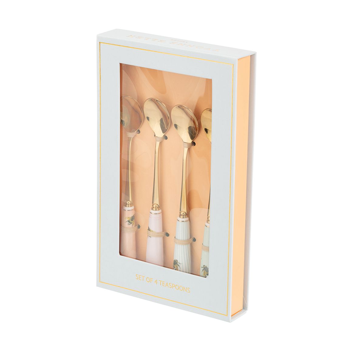 Set of 4 Bee Tea Spoons main product photo