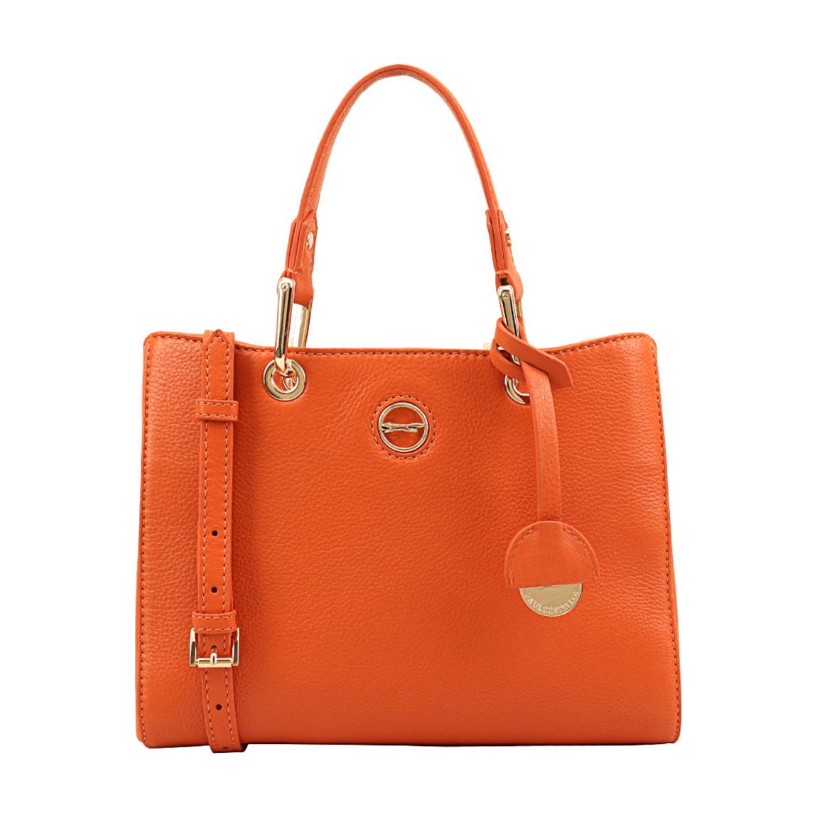 Orange Selma Multiway Leather Bag main product photo