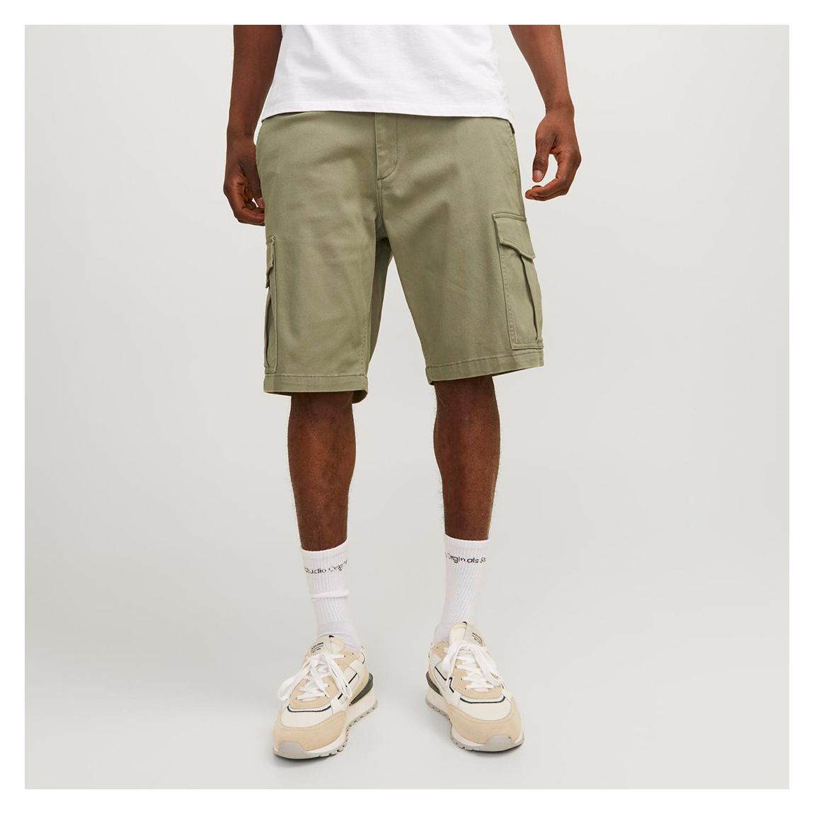 Oil Green Cargo Cotton Short main product photo