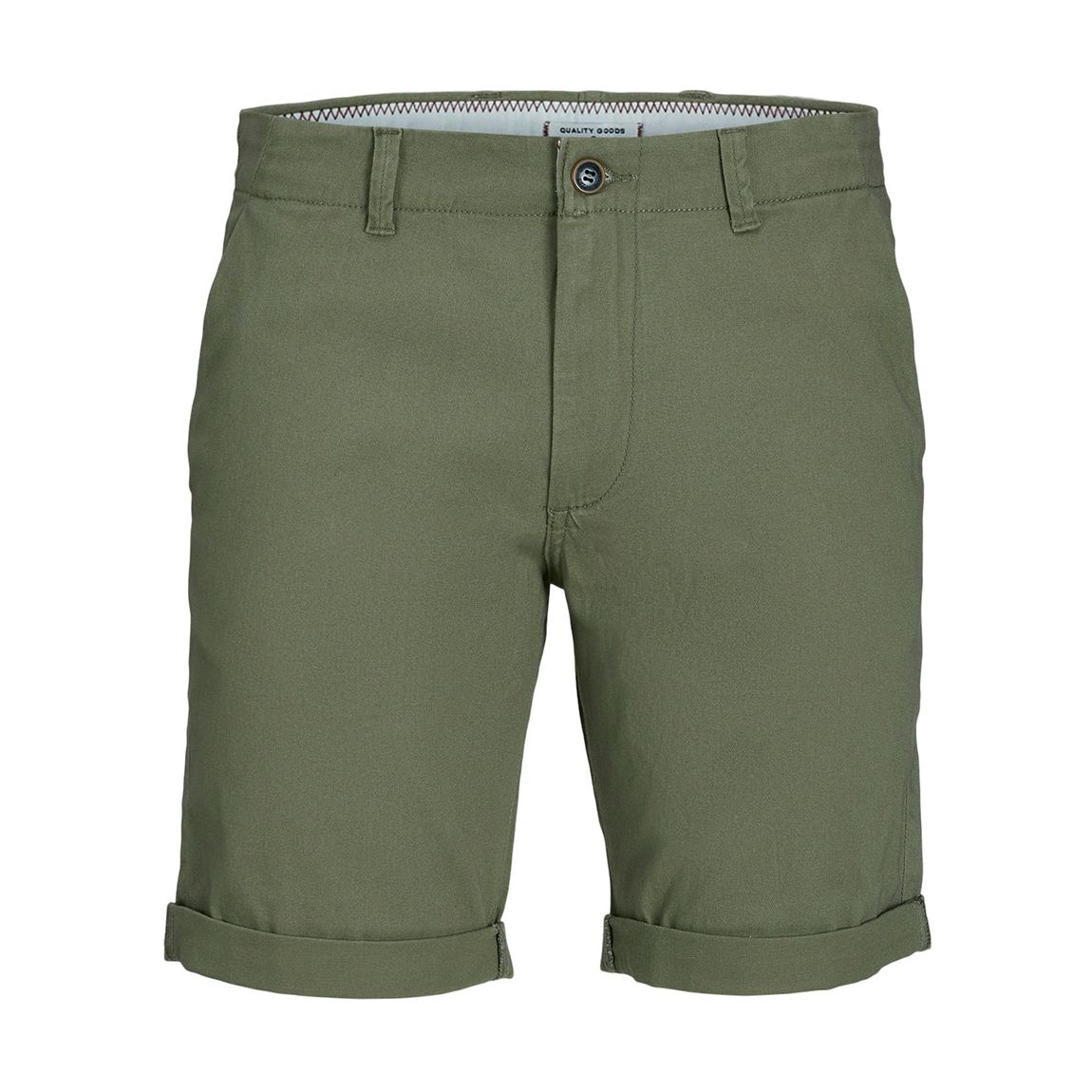 Deep Lichen Green Chino Cotton Short main product photo