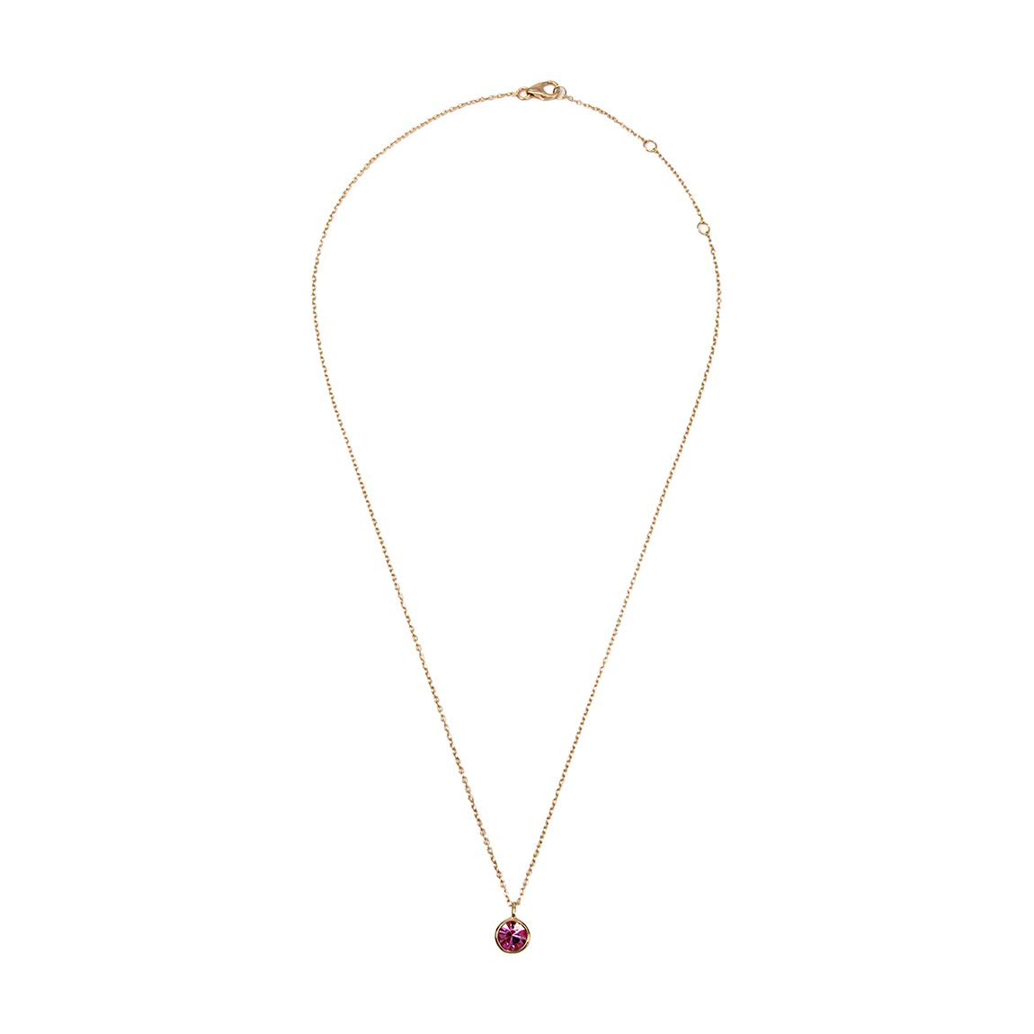 Gold Ziggy Gemstone Necklace main product photo