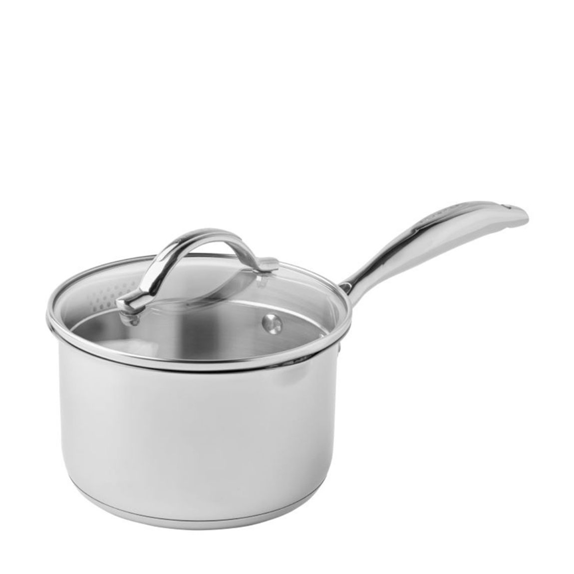 Stainless Steel Saucepan with Lid, 16cm main product photo