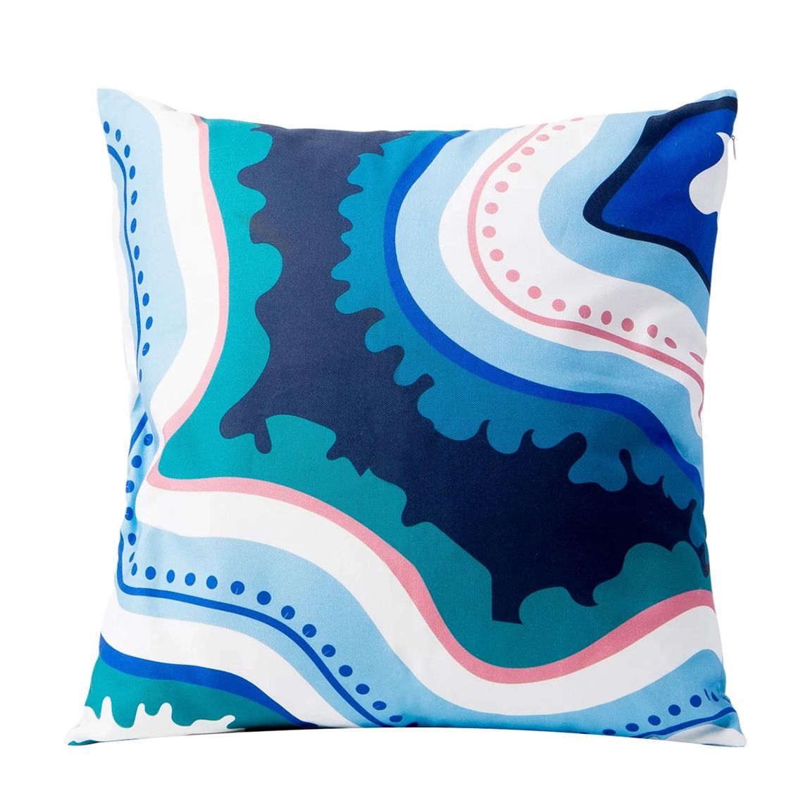 Medlock Cushion, Azure main product photo