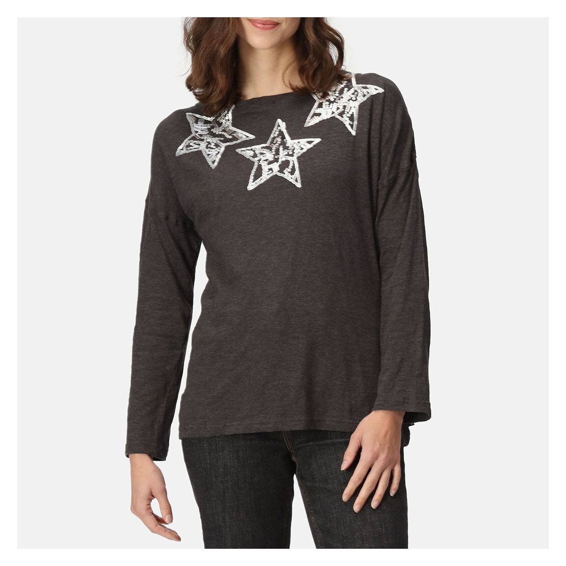 Dark Grey Carlene T-Shirt main product photo