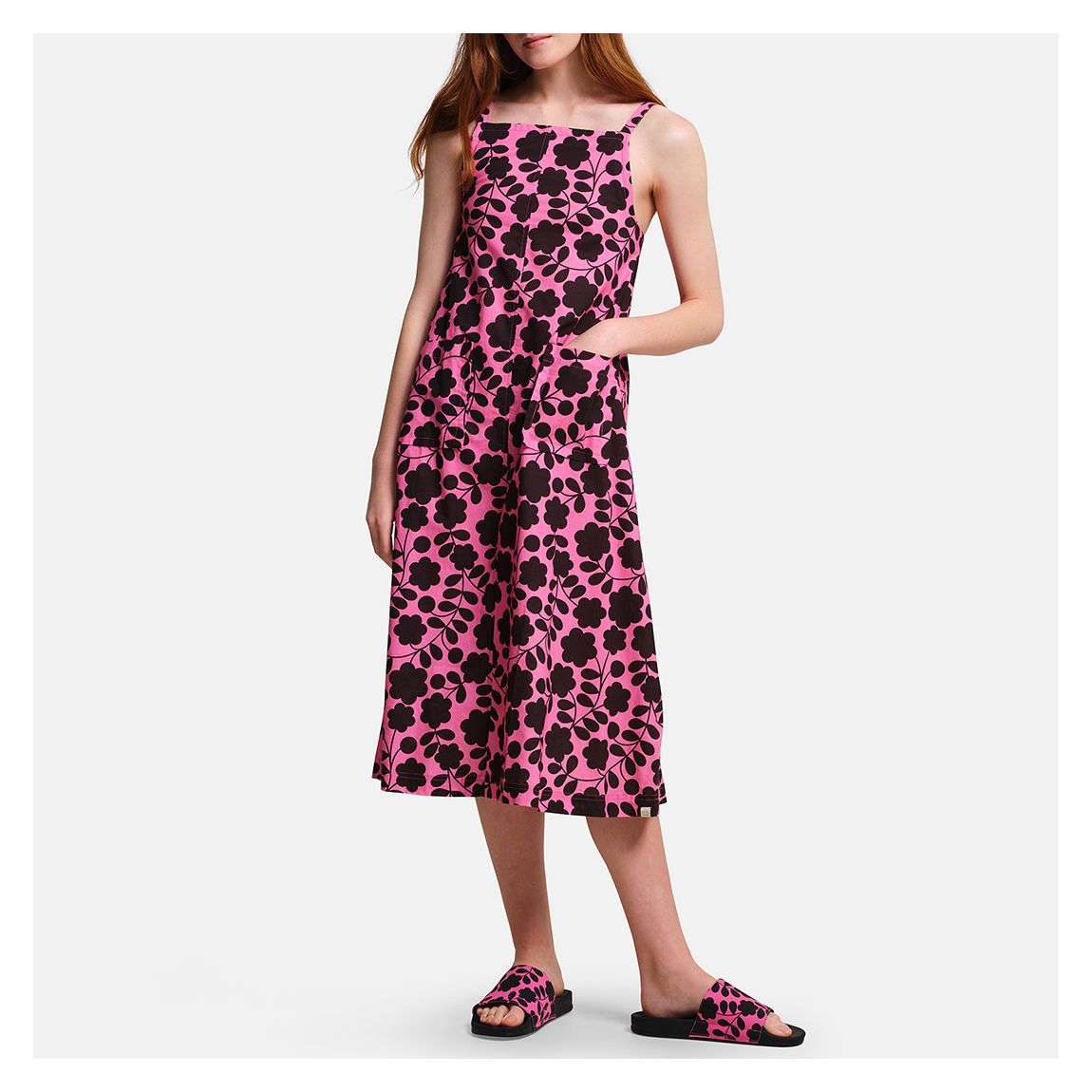 Pink Orla Kiely Cotton Dress main product photo