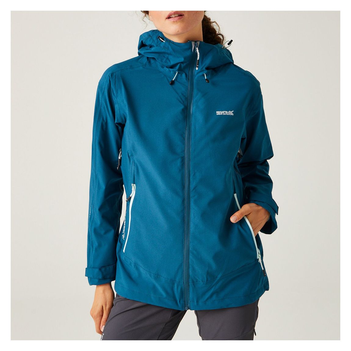 Blue Okara Waterproof Jacket main product photo