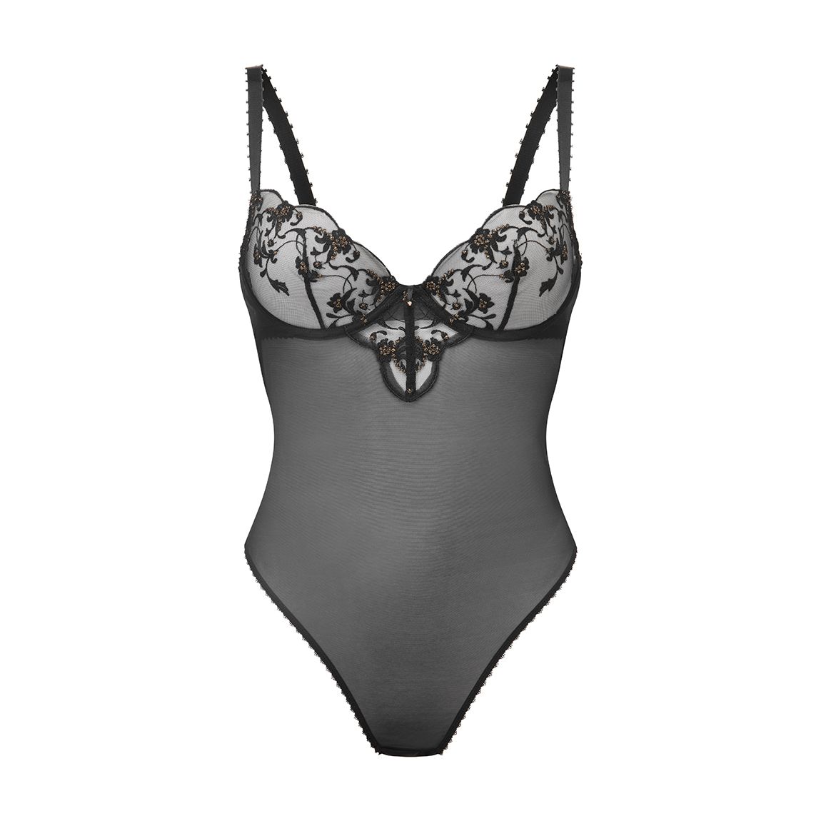 Black VIP Taboo Bodysuit main product photo