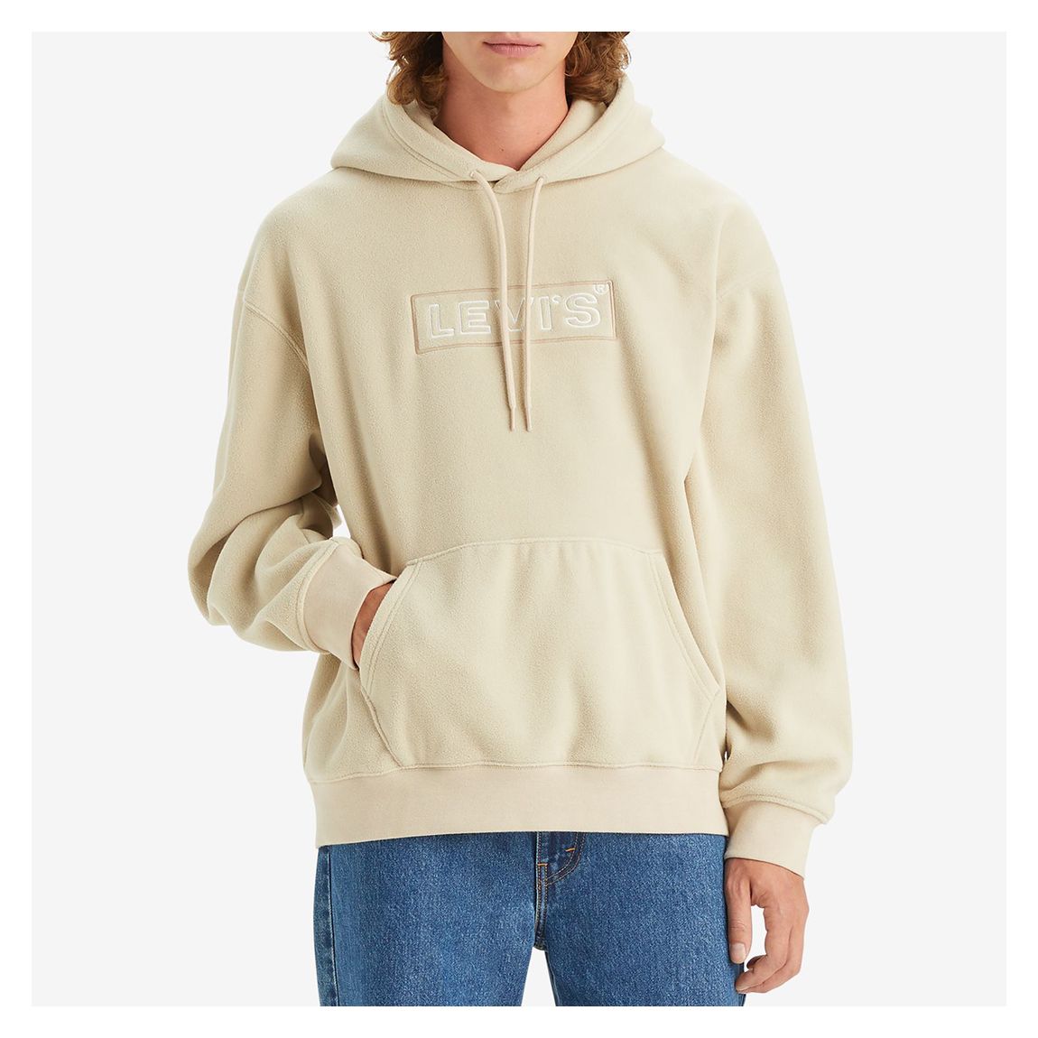 Sand Embroidered Logo Hoodie main product photo