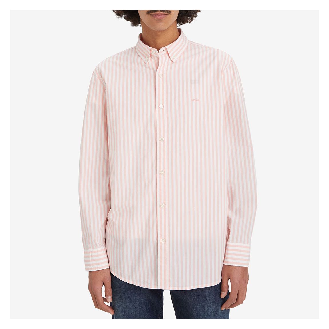 Pink Striped Cotton Shirt main product photo