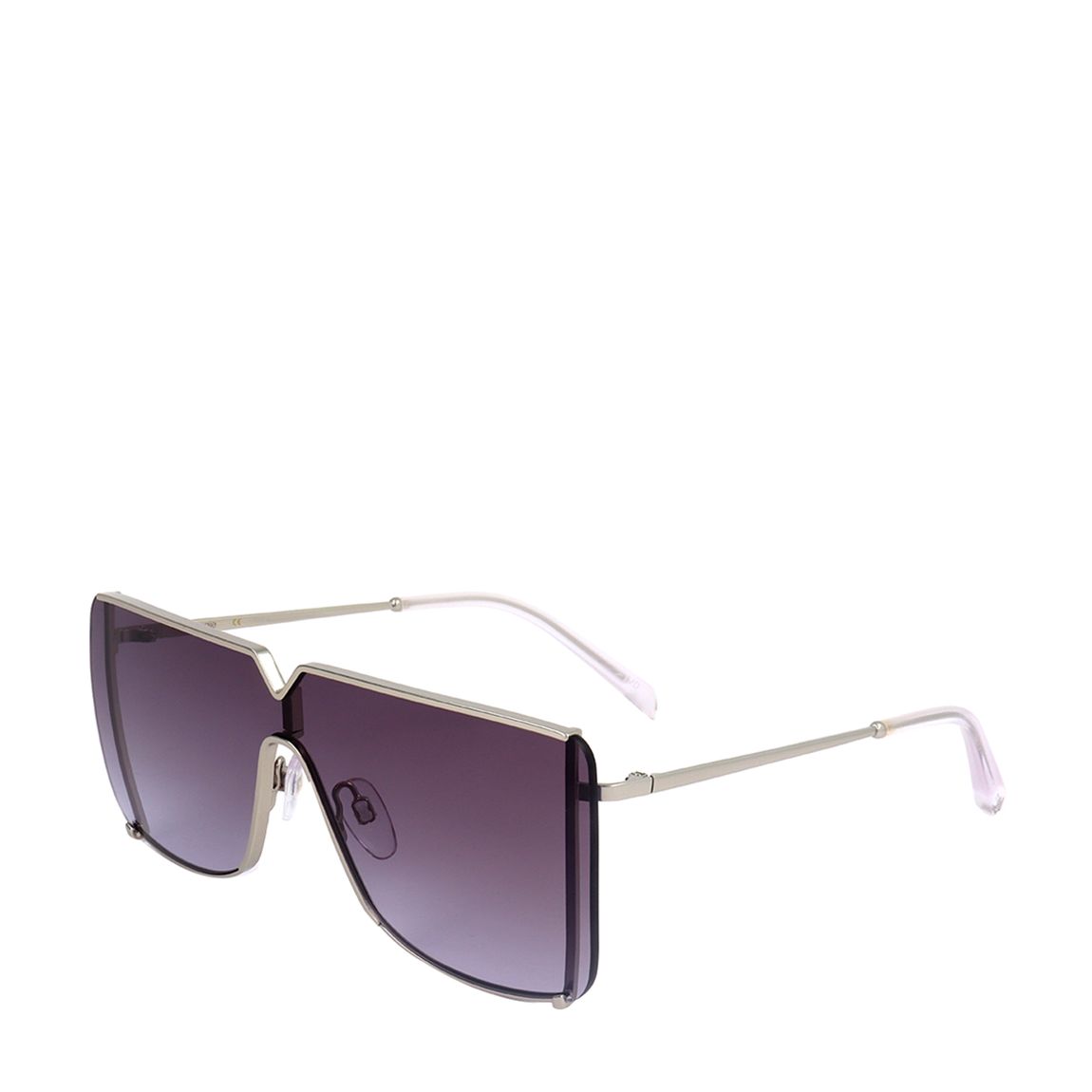 Rose Gold semi Rimless Sunglasses main product photo