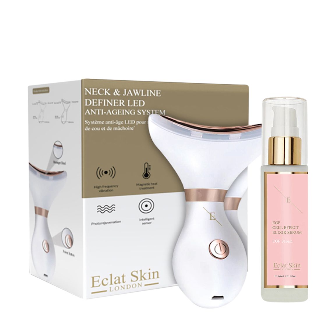 Neck Jawline Definer + Egf Serum 60ml main product photo