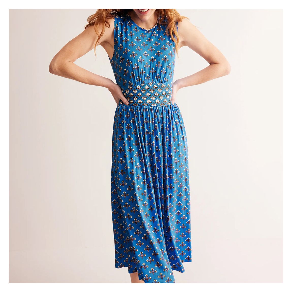 Blue Thea Midi Dress main product photo