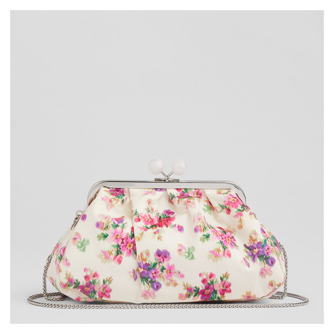 Lainey Bouquet Print Cotton Clutch main product photo
