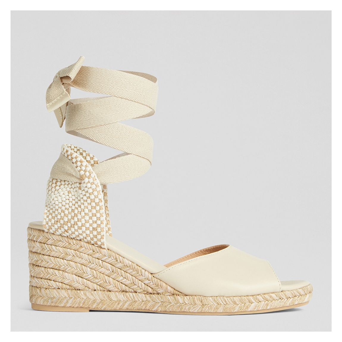 Cre-Ecru Marianne Wedge Sandals main product photo