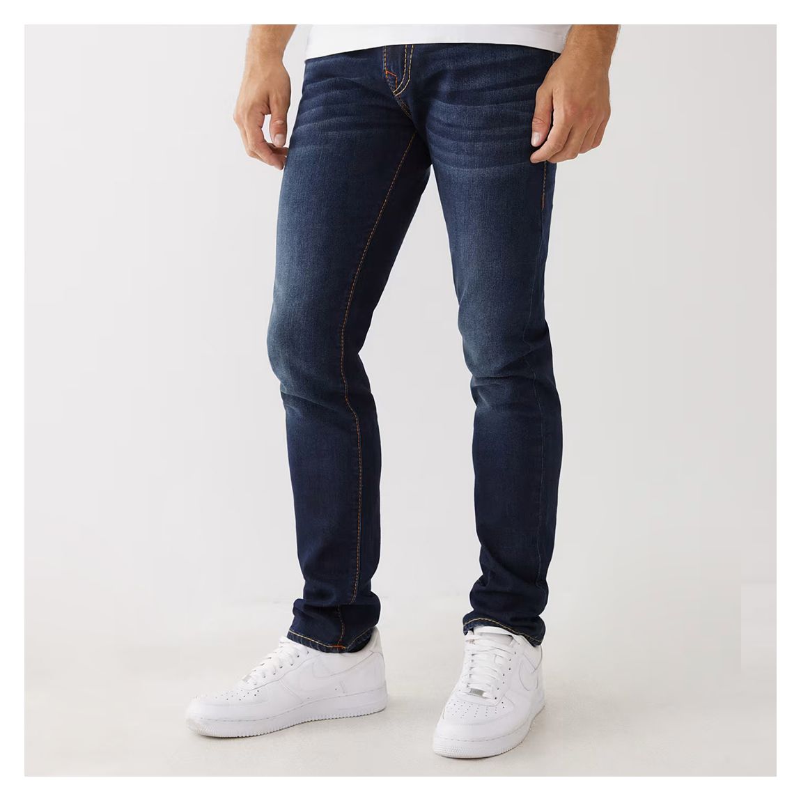 Dark Blue Rocco Slim Stretch Jeans main product photo