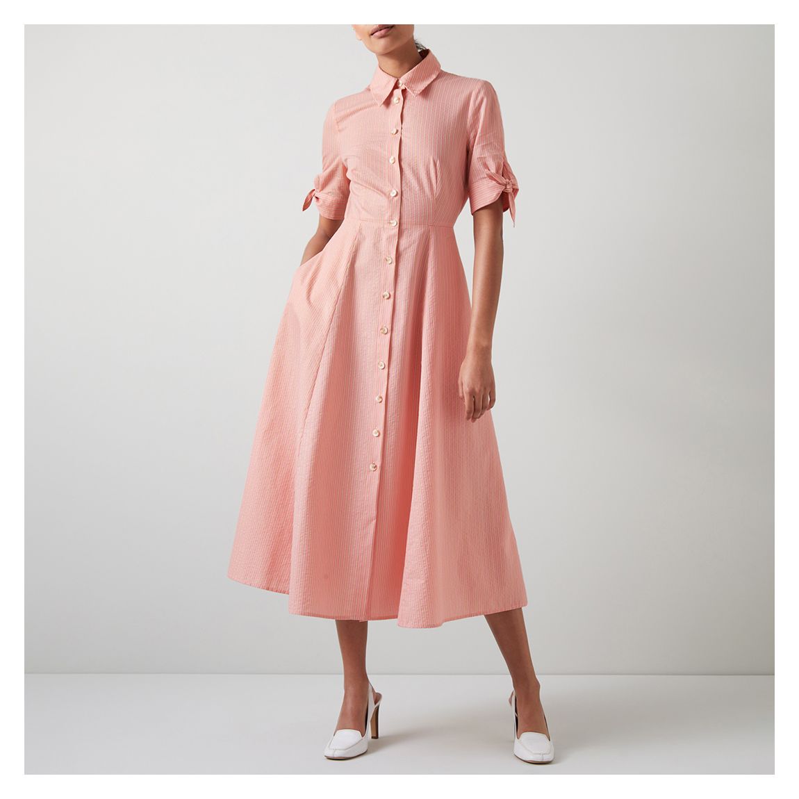 Pale Pink Saffron Dress main product photo
