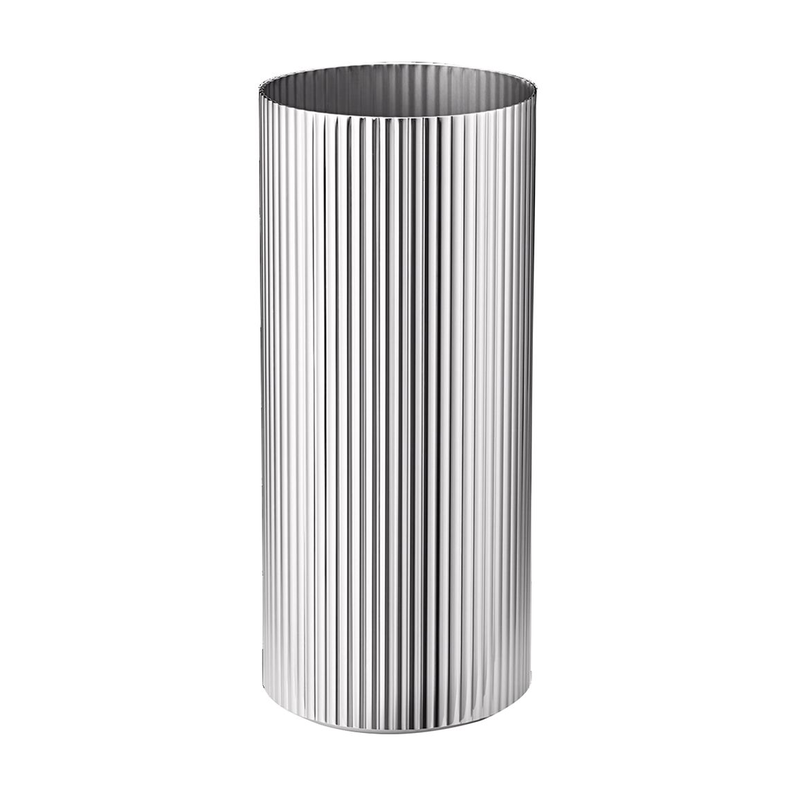 Bernadotte Stainless Steel Vase, Medium main product photo