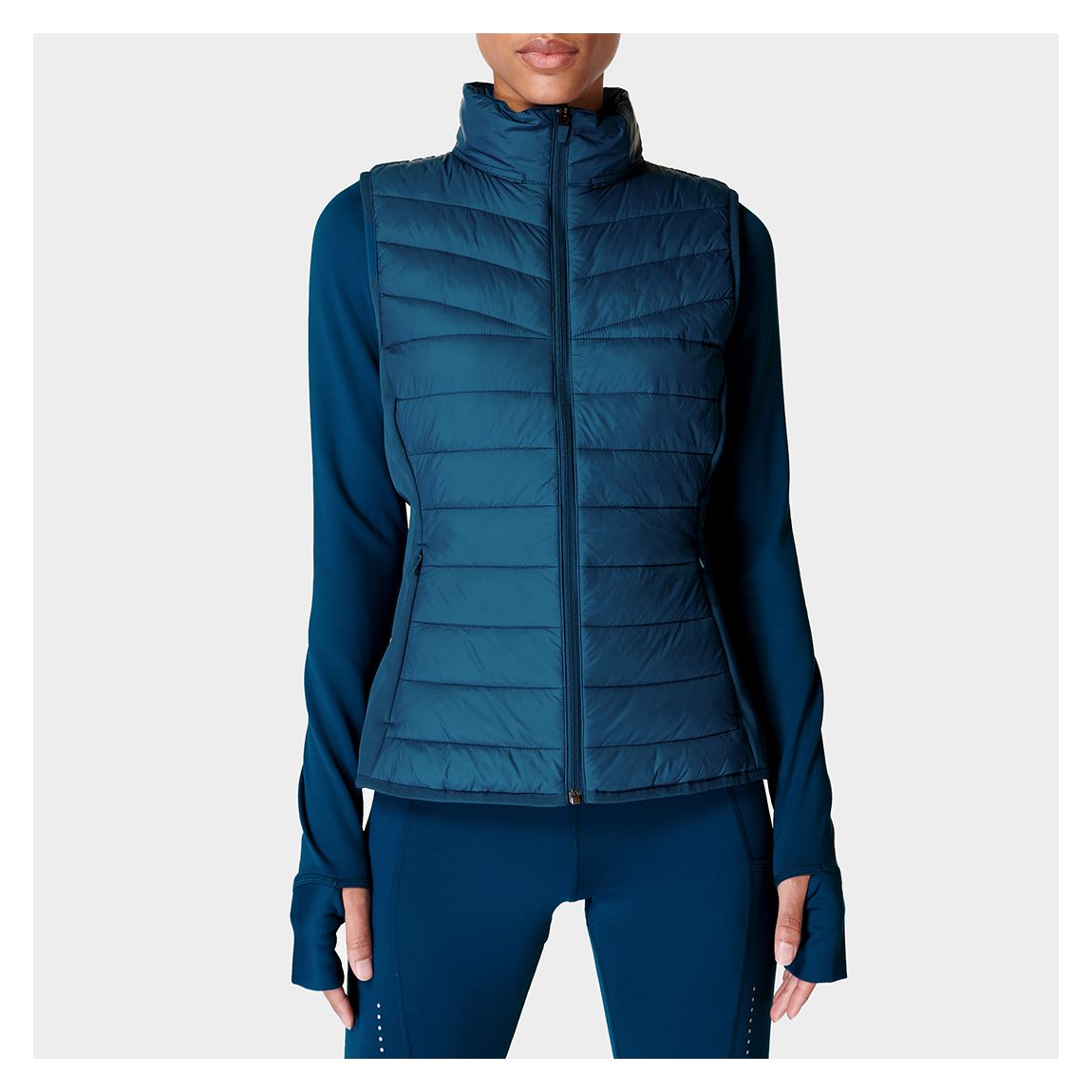Deep Blue Accelerate Running Gilet main product photo