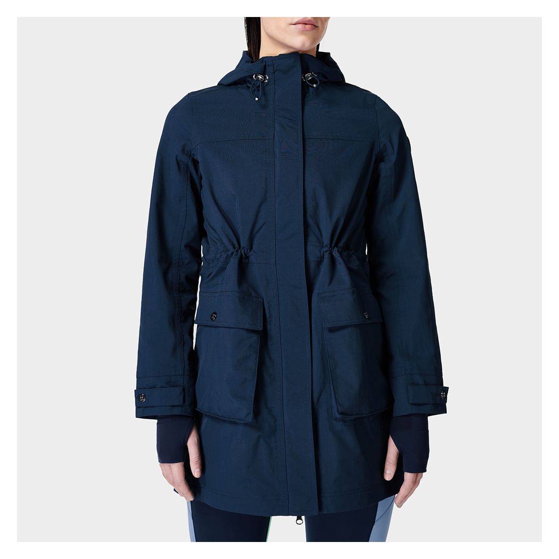 Beetle Blue Stride Waterproof Parka main product photo