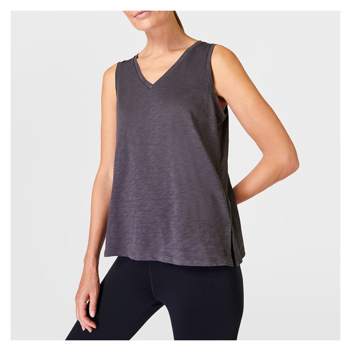 Urban Grey Refresh Side Split Vest main product photo