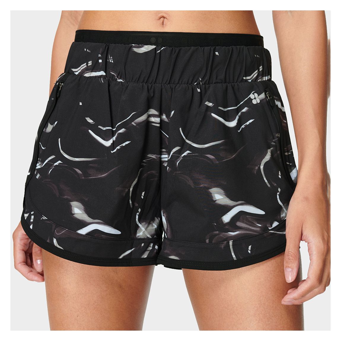 Black On Your Marks 4 Inch Running Shorts main product photo