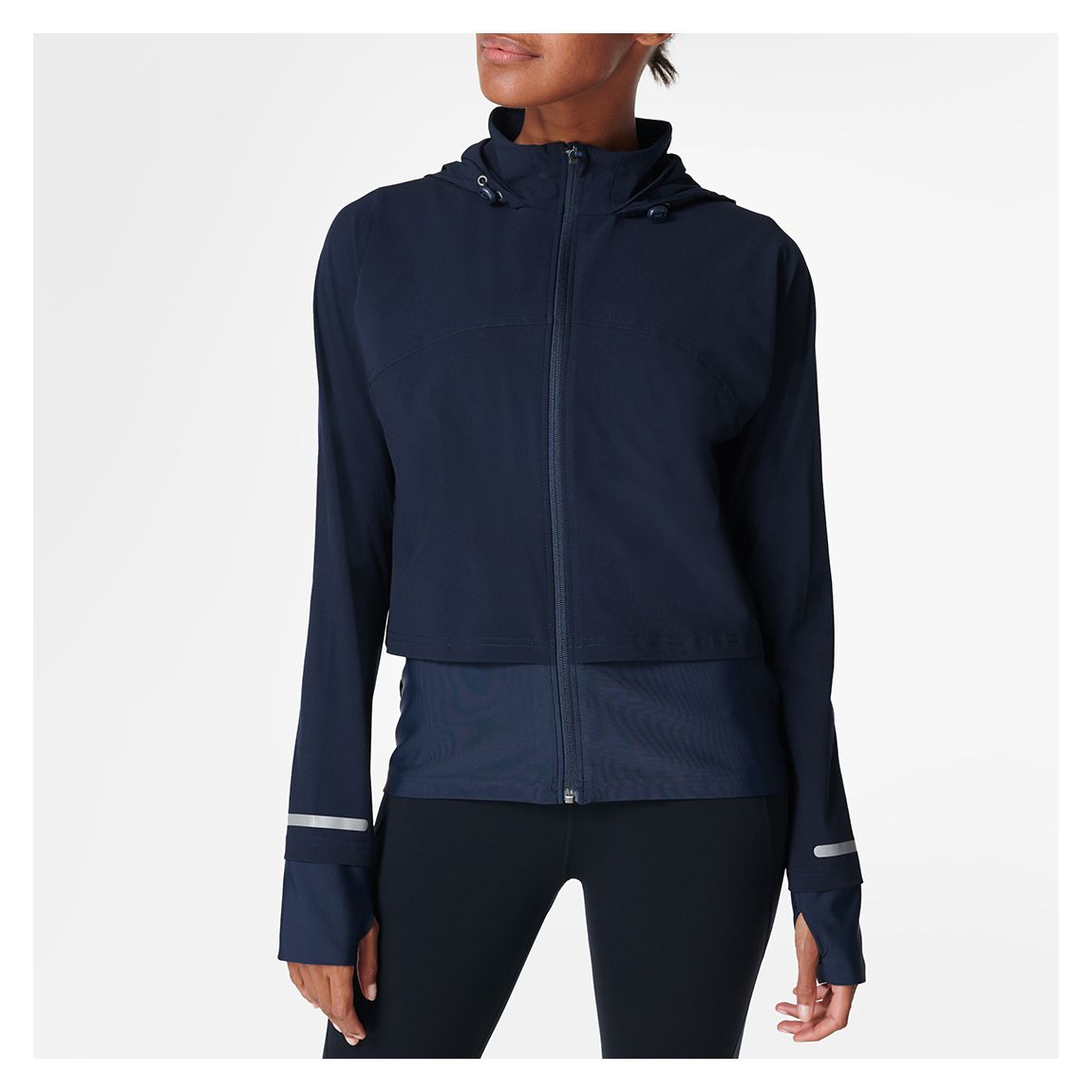 Navy Fast Track Running Jacket main product photo